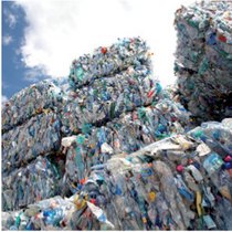 Recycled material screening application