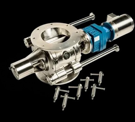 Rotary airlock valve
