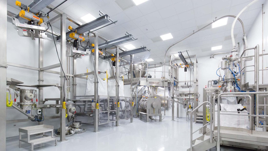 Hecht pneumatic conveying system